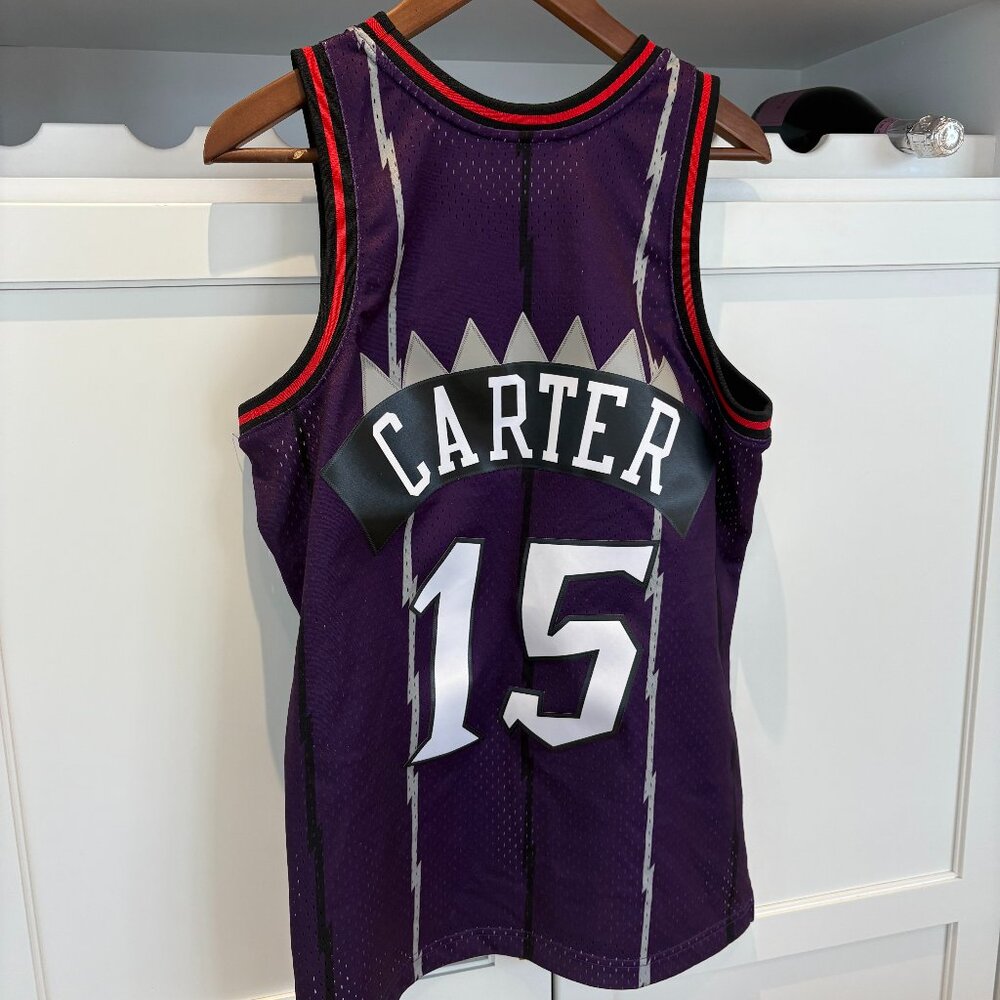 Raptors Vince Carter Jersey, Men's Medium
